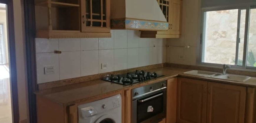 zahle ain el ghossein apartment semi furnished for rent