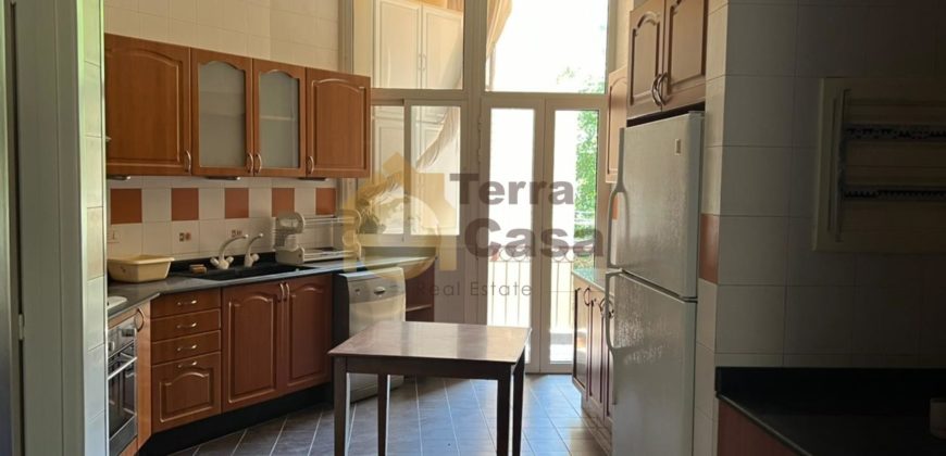 Fully furnished apartment in achrafieh ,prime location Ref#4142