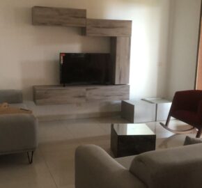 Dbayeh fully furnished apartment with 60 sqm garden for rent Ref#6032