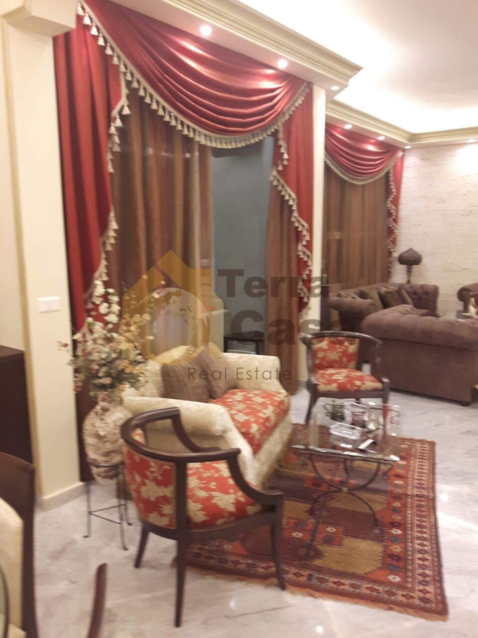 Kfarhbab amazing fully decorated apartment for sale with sea view Ref#121