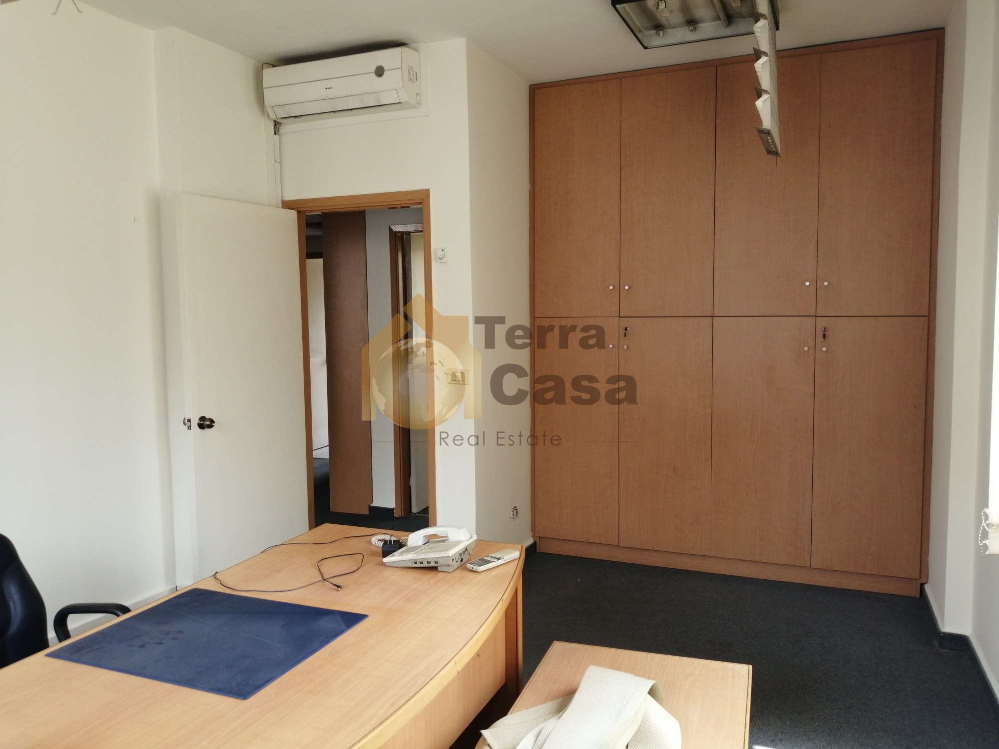 Office for sale in zalka prime location banker cheque.
