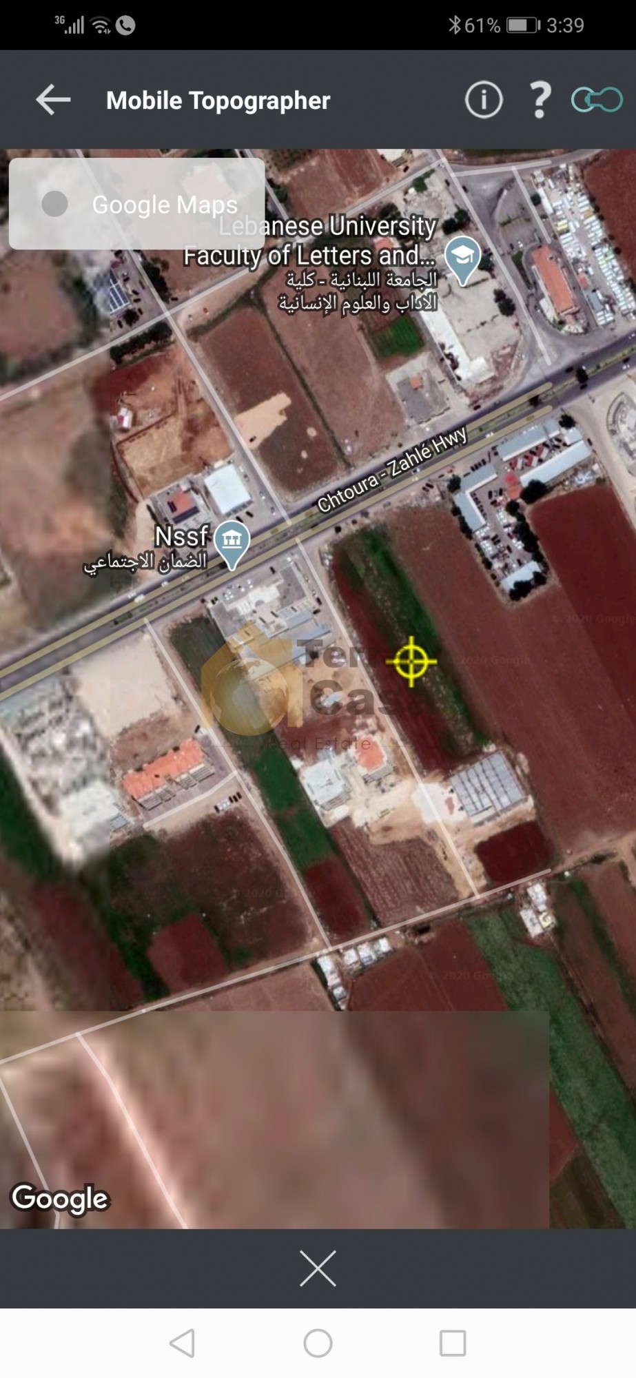 haouch el omara Land prime location close to highway for sale Ref#1823