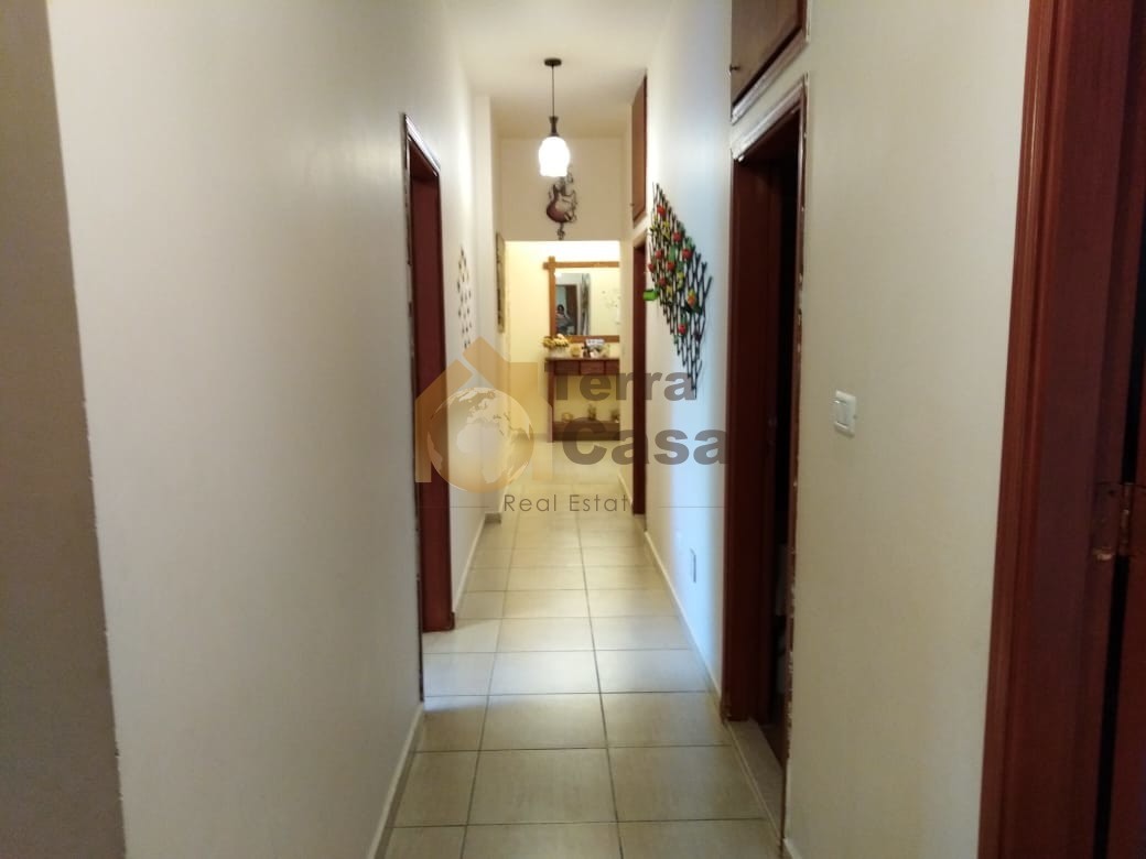Furnished apartment in bsaba , open view