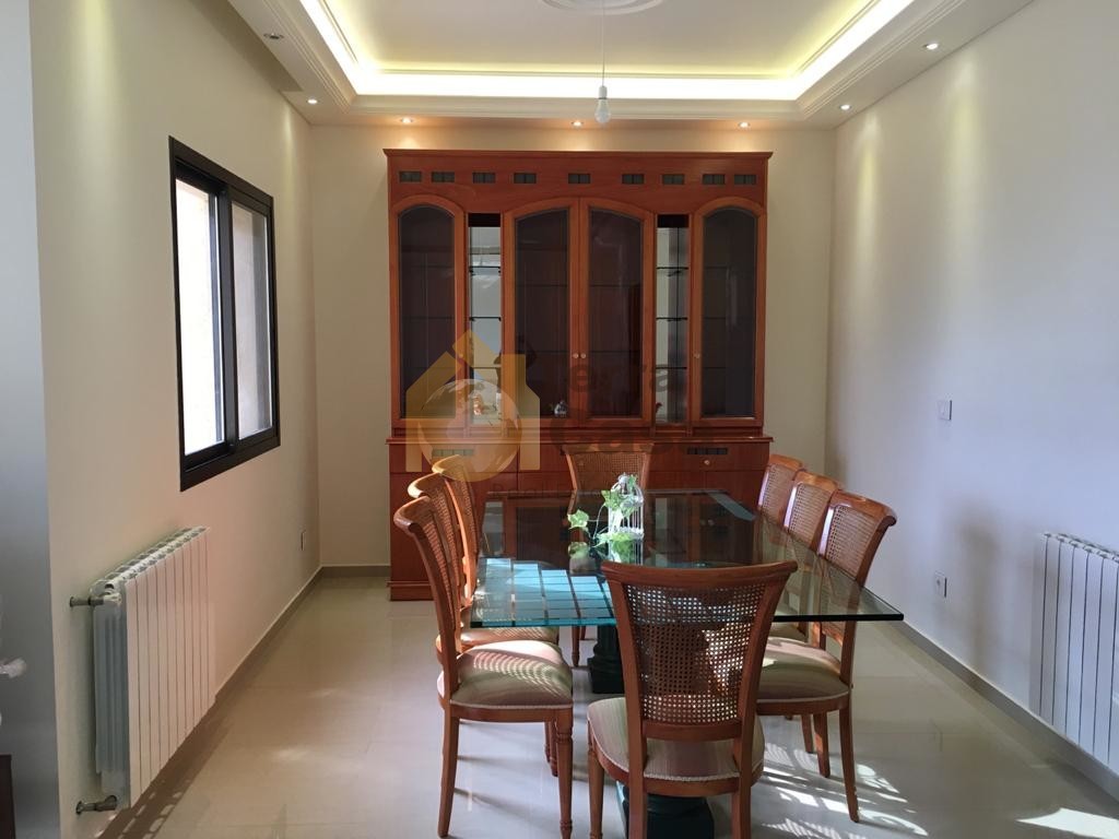 Rent furnished apartment in Baabdat with garden