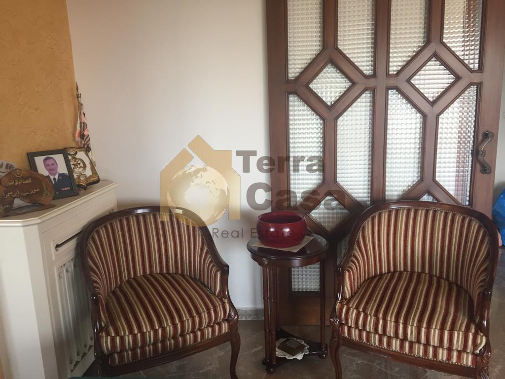 fully furnished apartment in mazraat yachouh for rent
