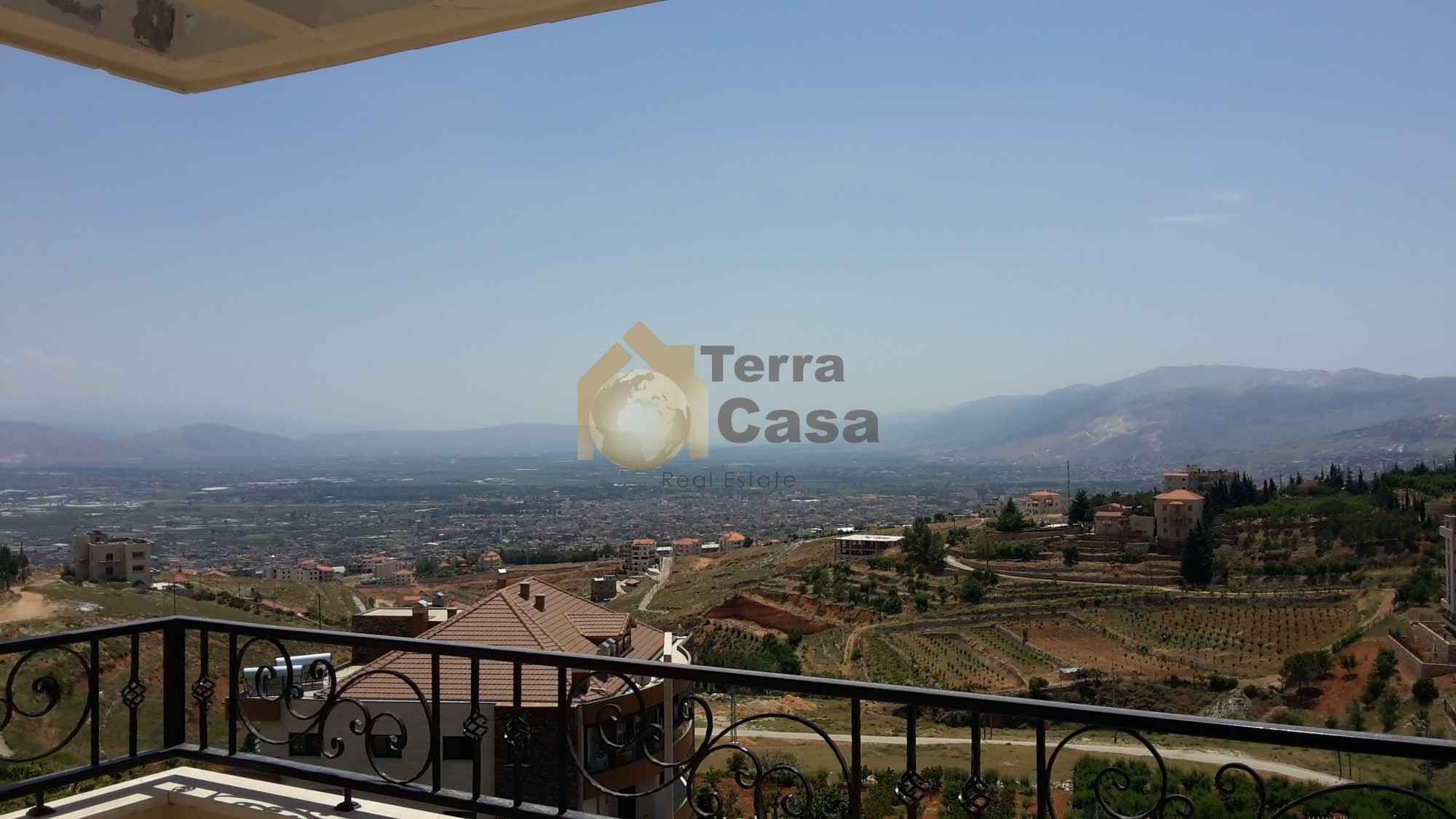 Brand new fully decorated apartment in zahle with panoramic view Ref# 458